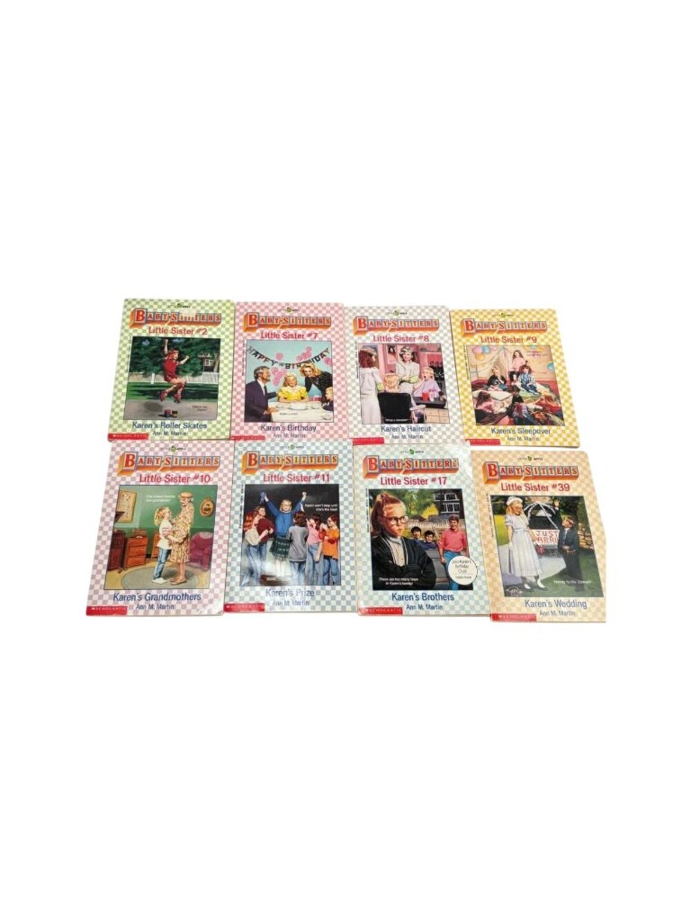 Babysitter Club Little Sister Lot 8 Book PB Ann M Martin 2 7 8 9 10 11‎ 17 39 PB